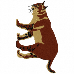 Cats Embroidery Design 9 Cats Embroidery Design 9